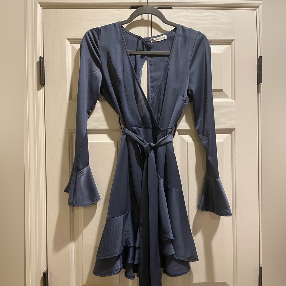 Here Comes the Sun Blue Dress Size Medium